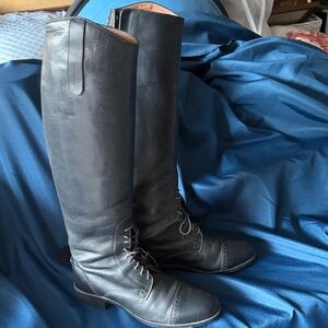 Ariat Challenge Field Leather Riding Boots -boot holders & carrying bags- size 8